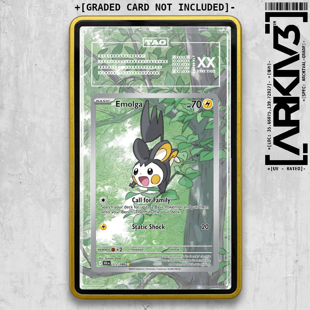 ARKIV3 TAG graded front - Yellow