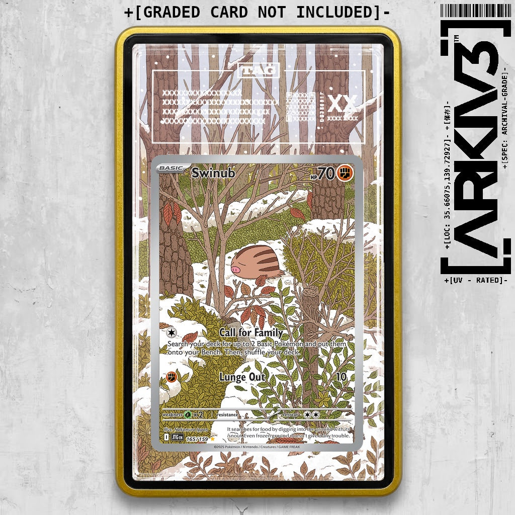 ARKIV3 TAG graded front - Yellow