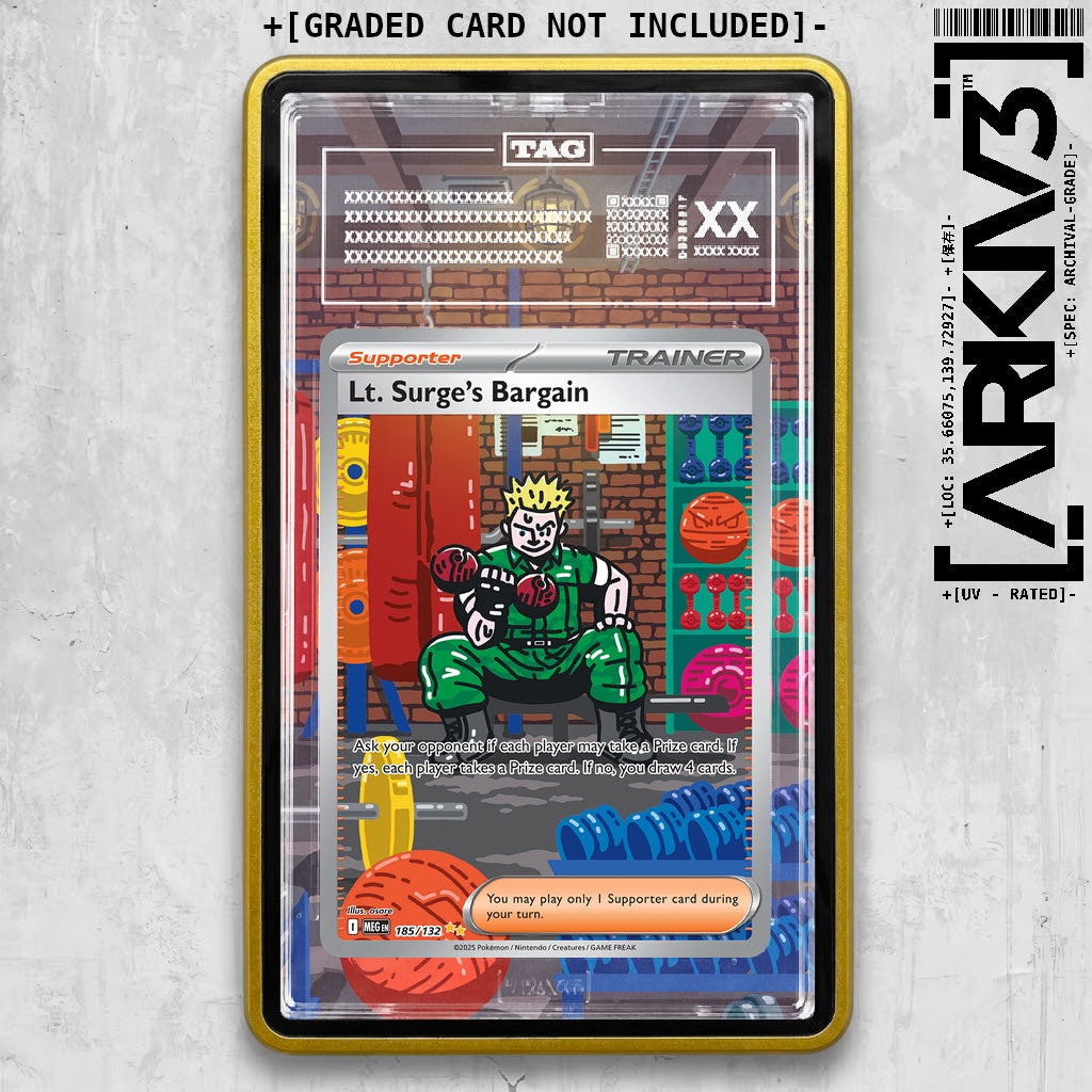 ARKIV3 TAG graded front - Yellow