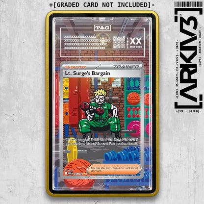 ARKIV3 TAG graded front - Yellow