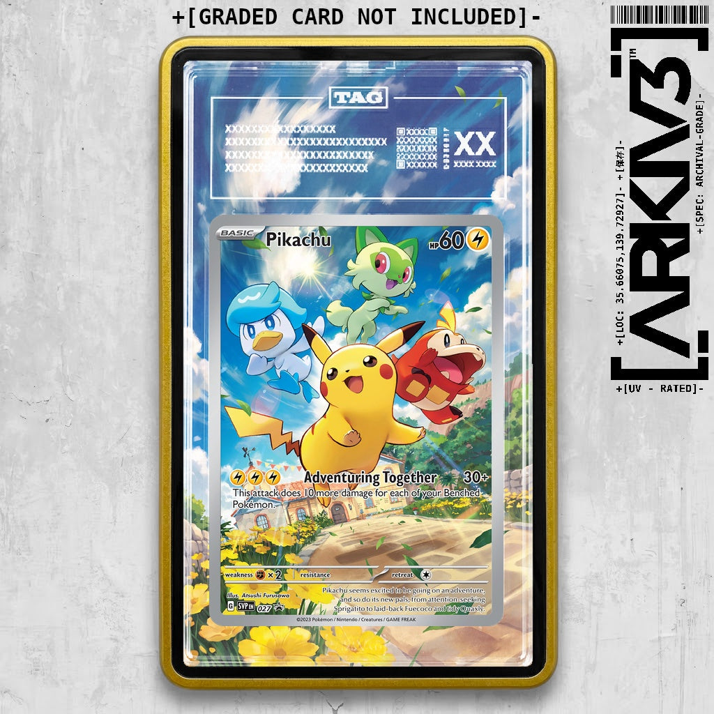 ARKIV3 TAG graded front - Yellow