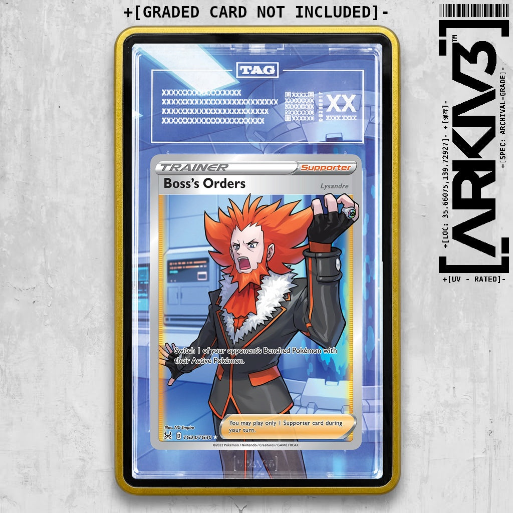 ARKIV3 TAG graded front - Yellow
