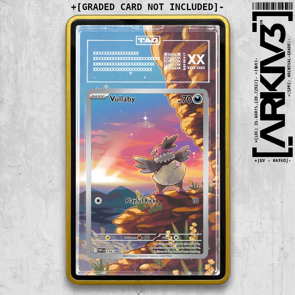 ARKIV3 TAG graded front - Yellow
