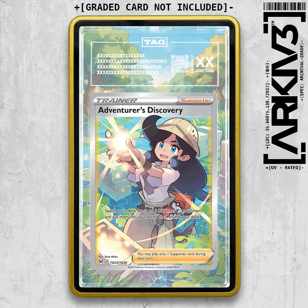 ARKIV3 TAG graded front - Yellow