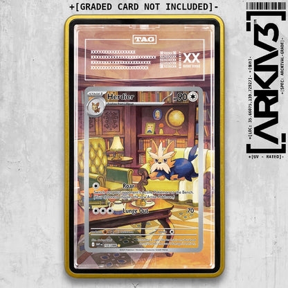 ARKIV3 TAG graded front - Yellow