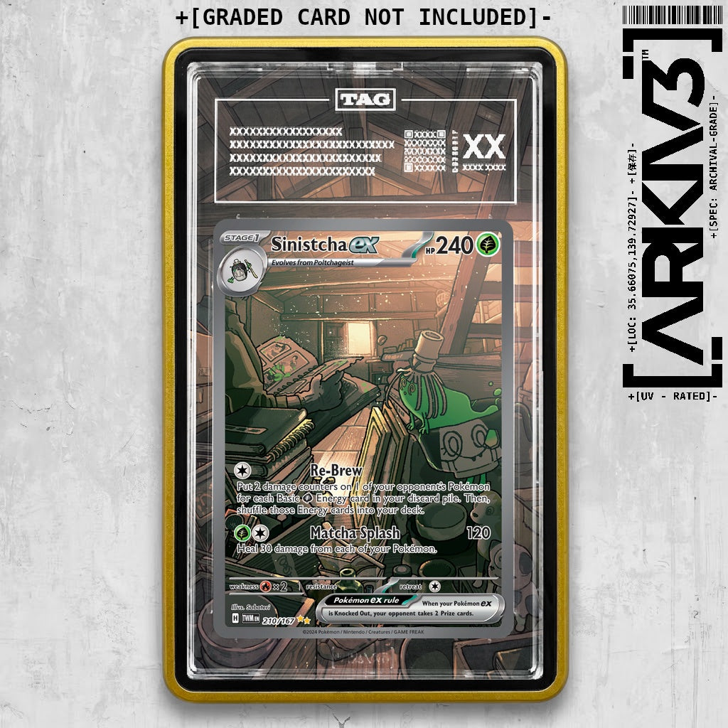 ARKIV3 TAG graded front - Yellow