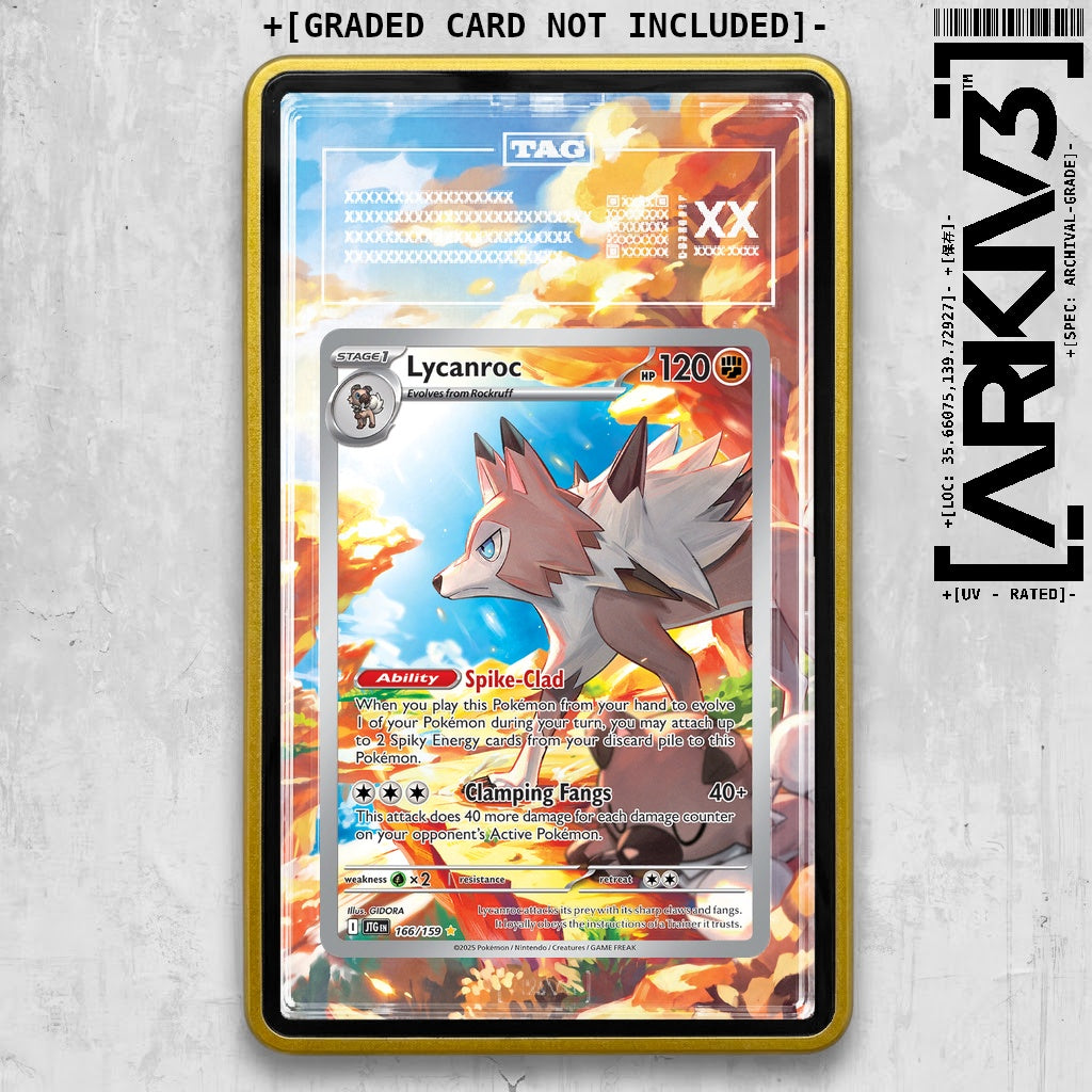 ARKIV3 TAG graded front - Yellow