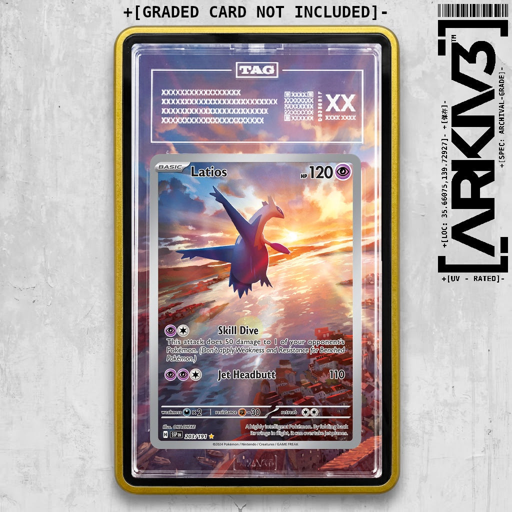 ARKIV3 TAG graded front - Yellow