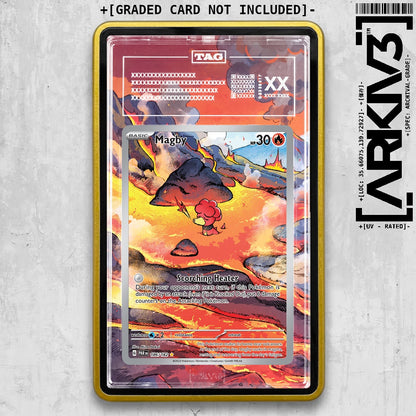 ARKIV3 TAG graded front - Yellow