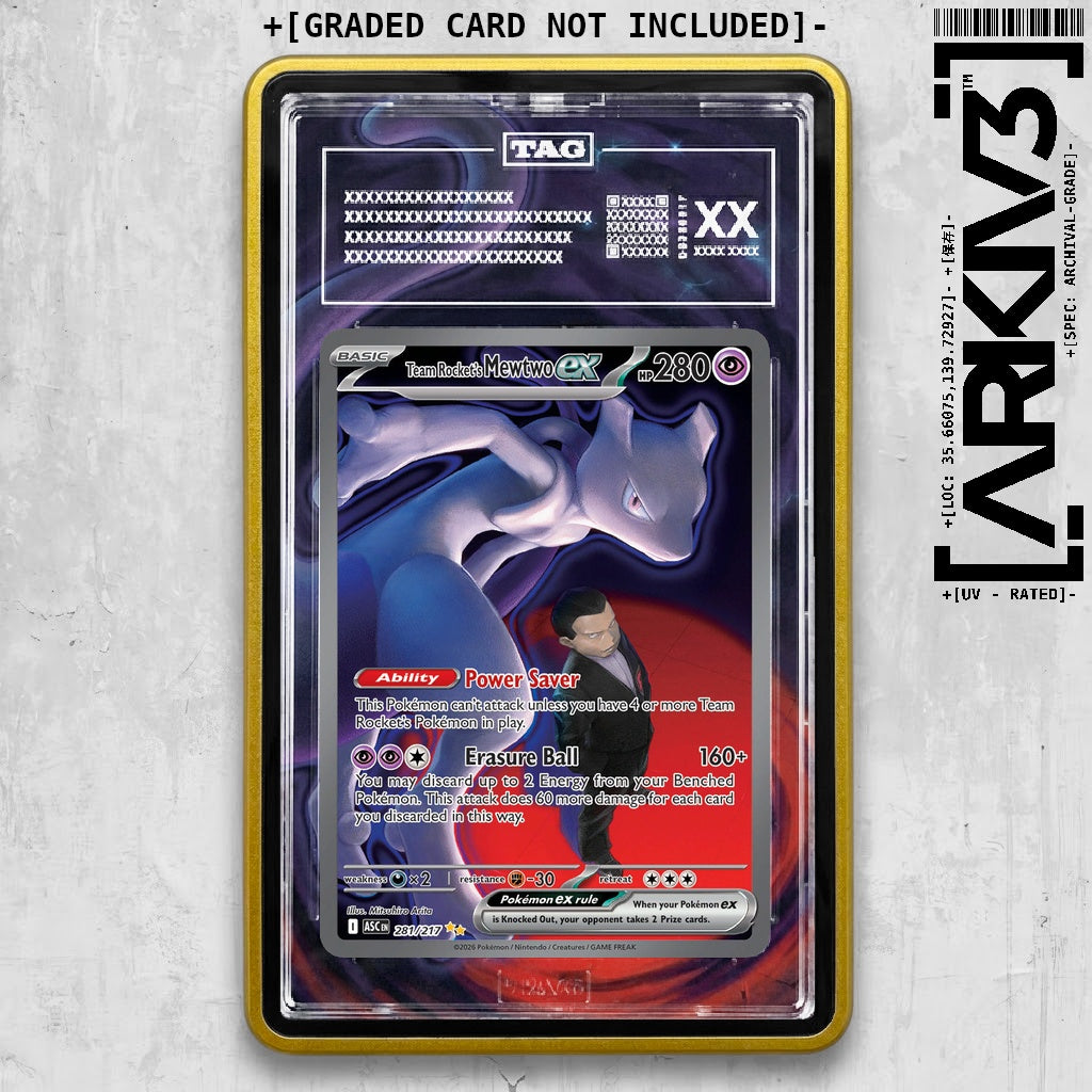 ARKIV3 TAG graded front - Yellow