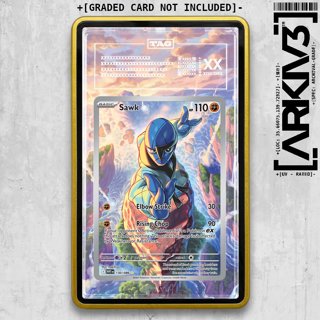 ARKIV3 TAG graded front - Yellow