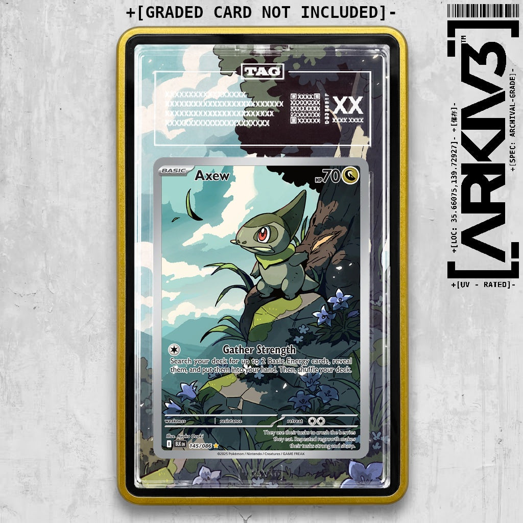 ARKIV3 TAG graded front - Yellow