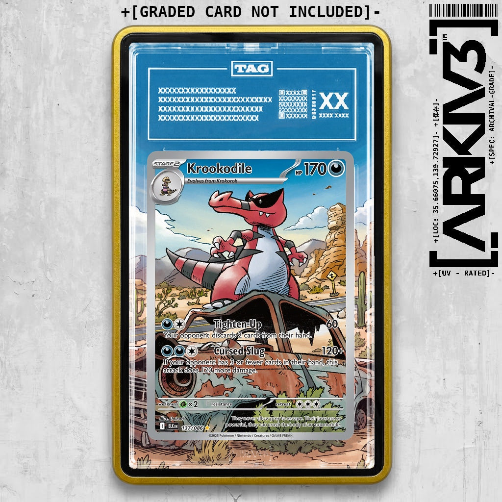 ARKIV3 TAG graded front - Yellow