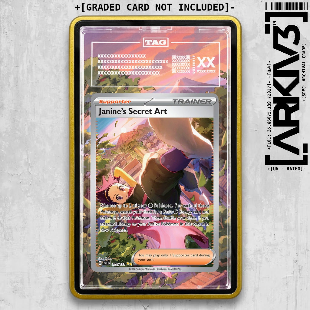 ARKIV3 TAG graded front - Yellow