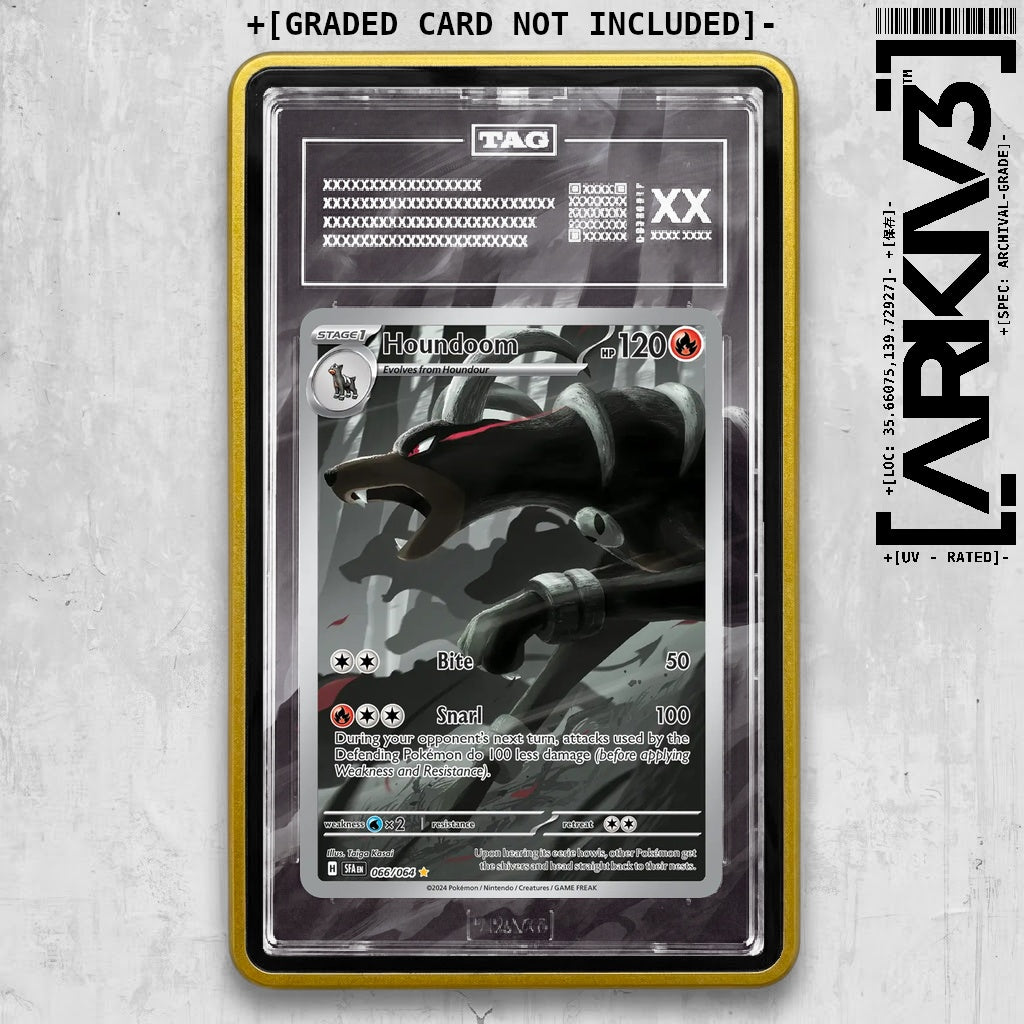 ARKIV3 TAG graded front - Yellow