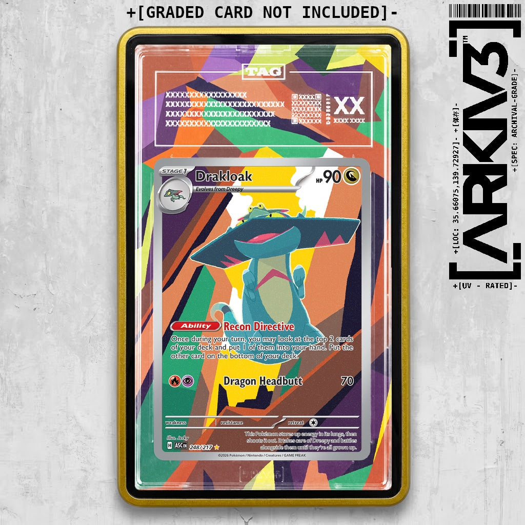 ARKIV3 TAG graded front - Yellow