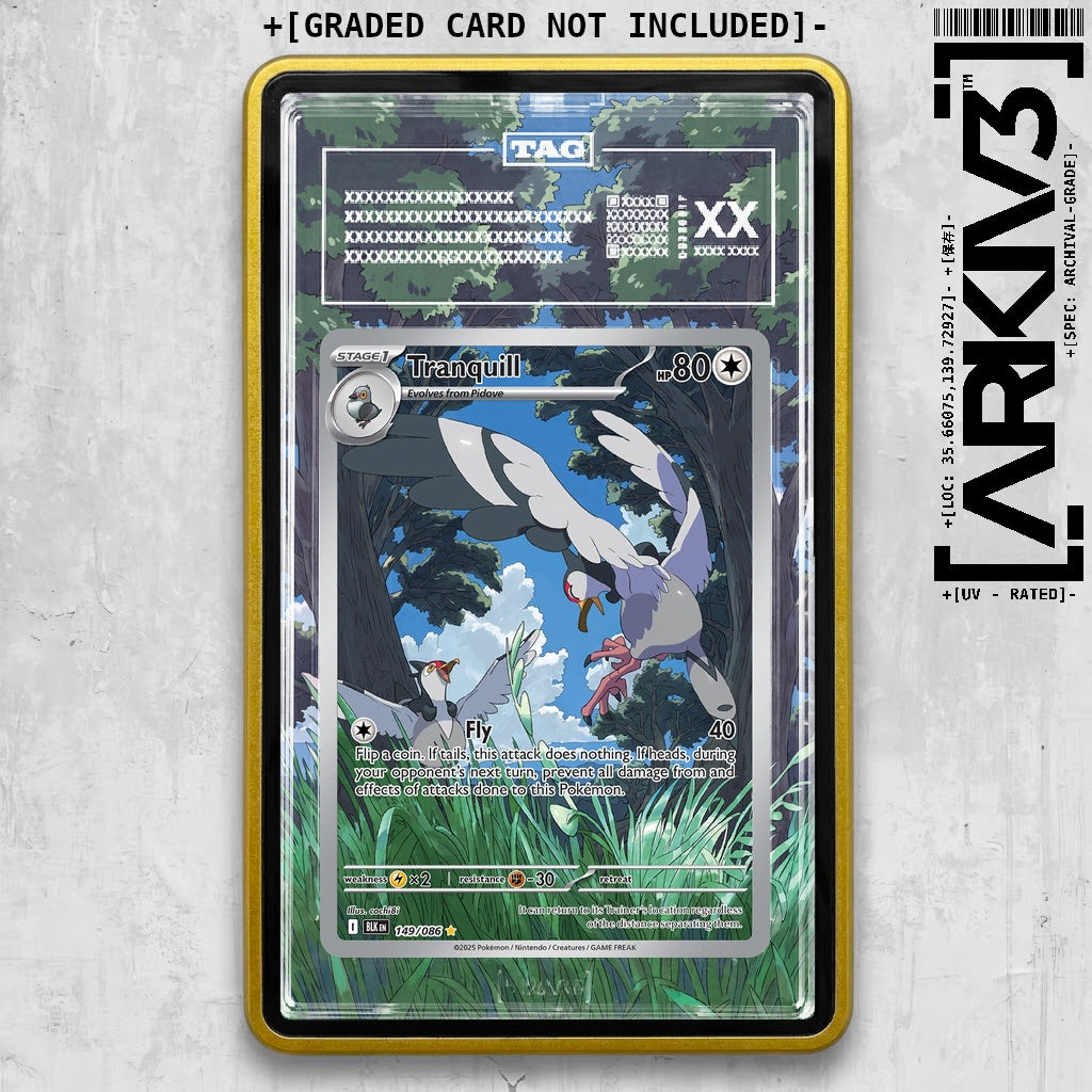 ARKIV3 TAG graded front - Yellow