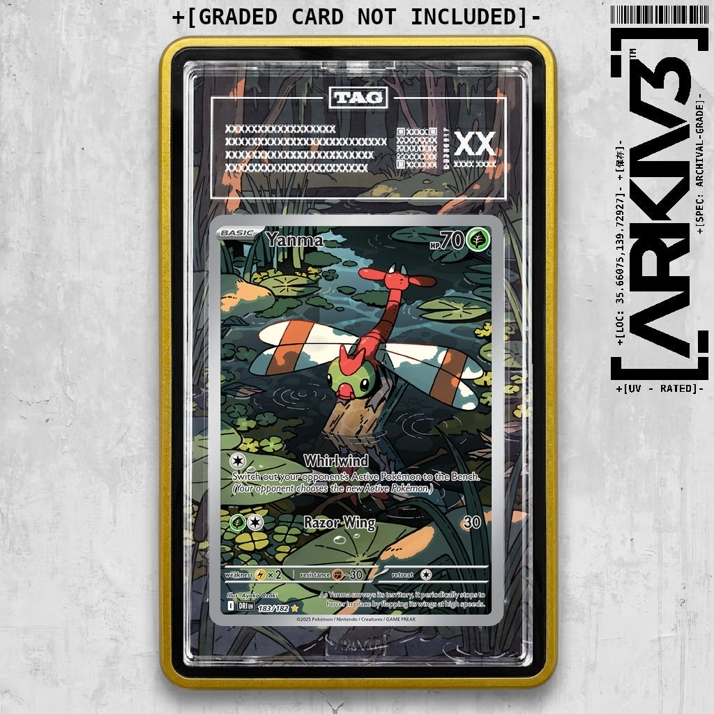 ARKIV3 TAG graded front - Yellow