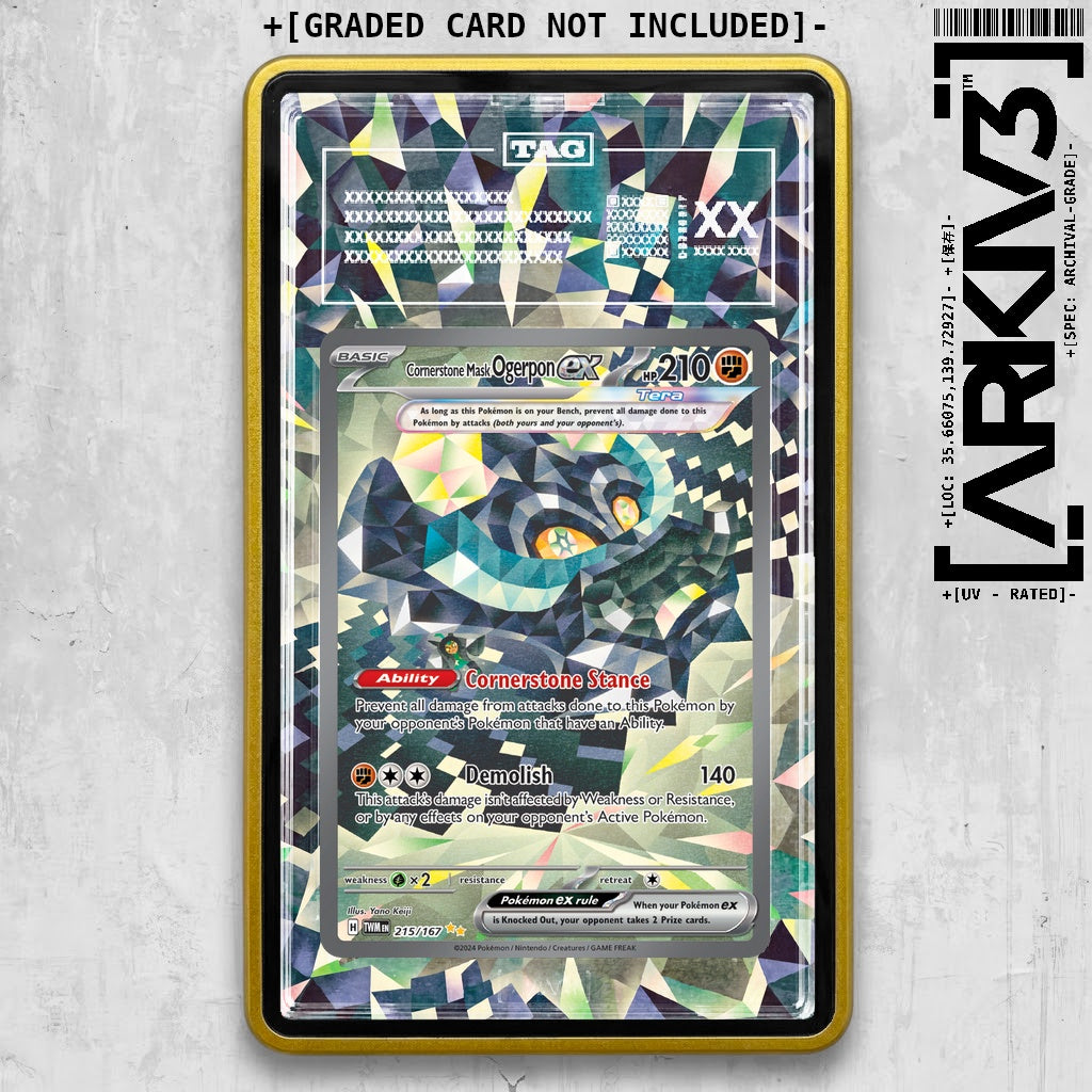 ARKIV3 TAG graded front - Yellow