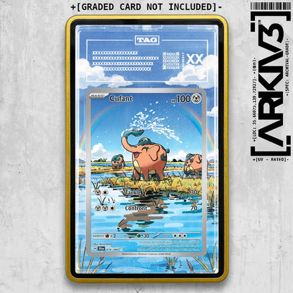 ARKIV3 TAG graded front - Yellow