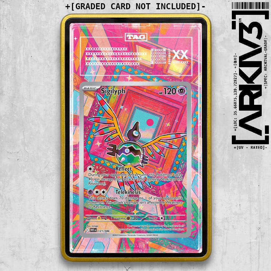 ARKIV3 TAG graded front - Yellow