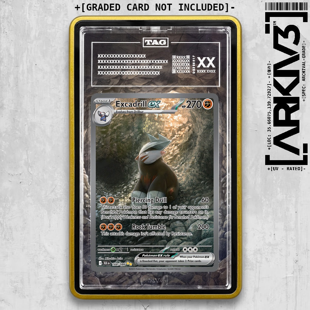 ARKIV3 TAG graded front - Yellow