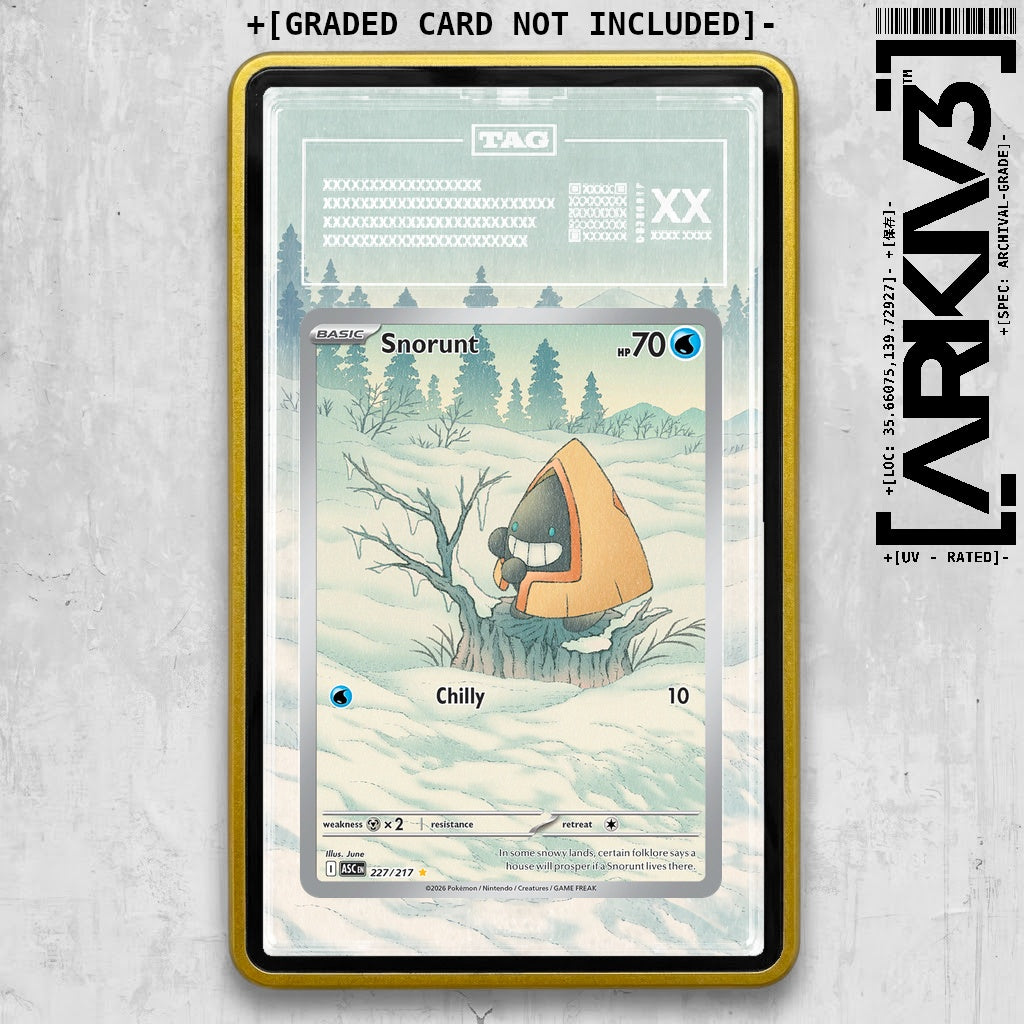 ARKIV3 TAG graded front - Yellow
