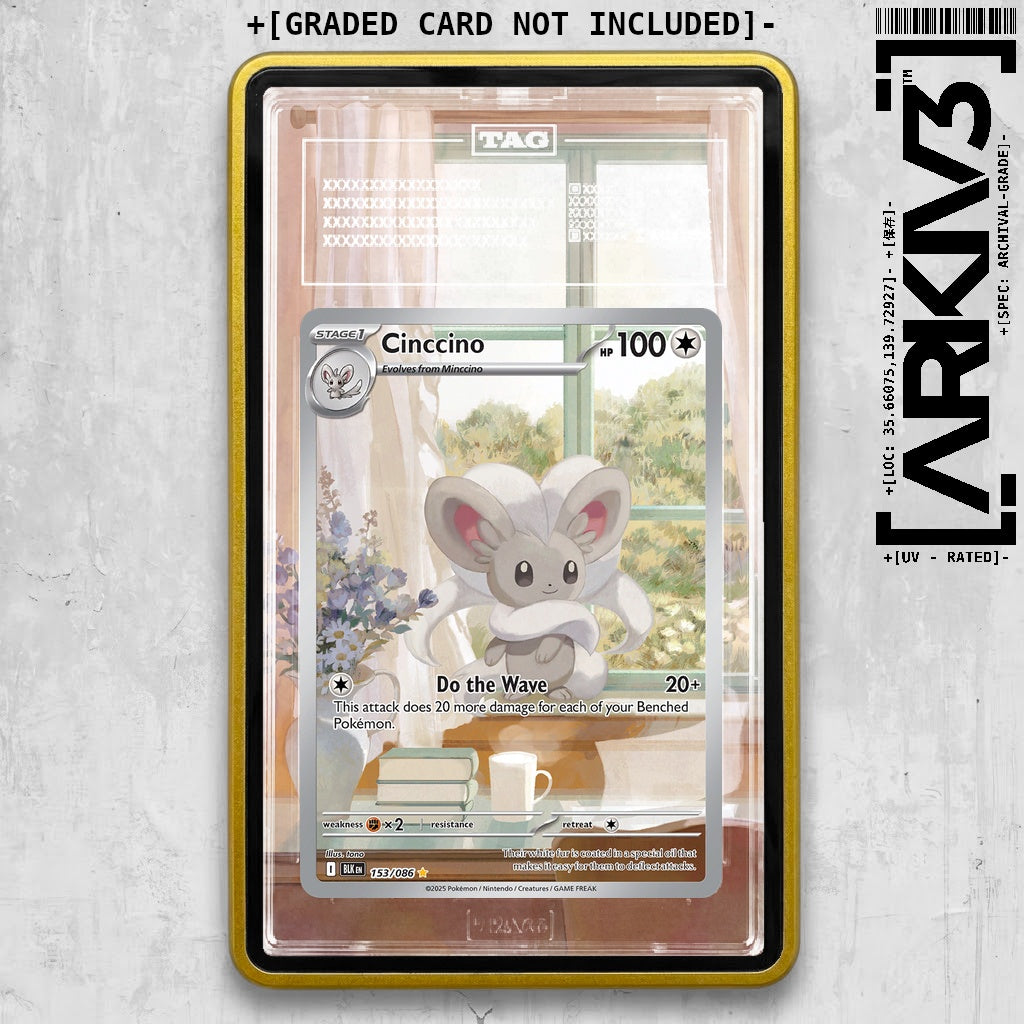 ARKIV3 TAG graded front - Yellow