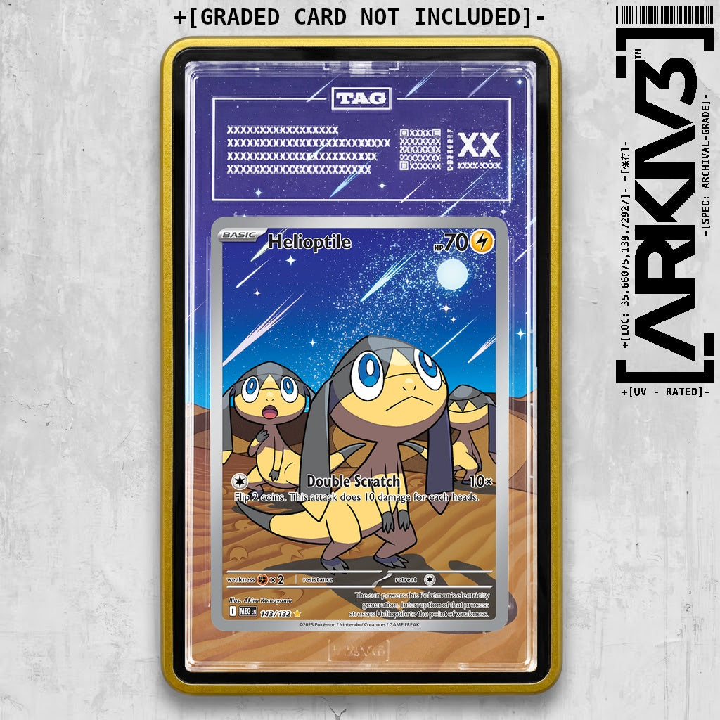 ARKIV3 TAG graded front - Yellow