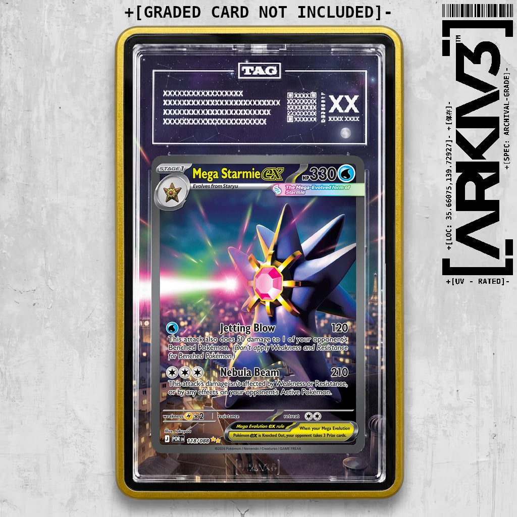 ARKIV3 TAG graded front - Yellow