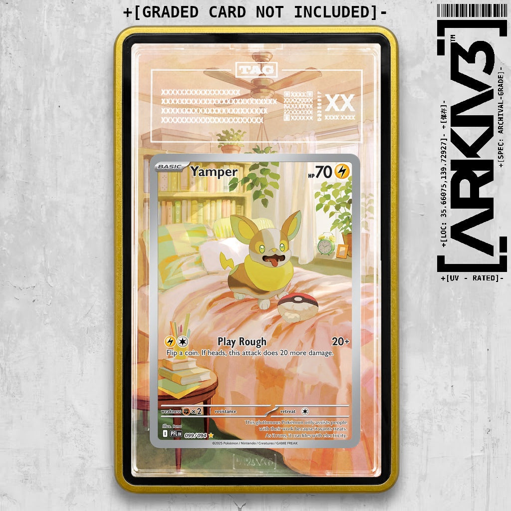 ARKIV3 TAG graded front - Yellow
