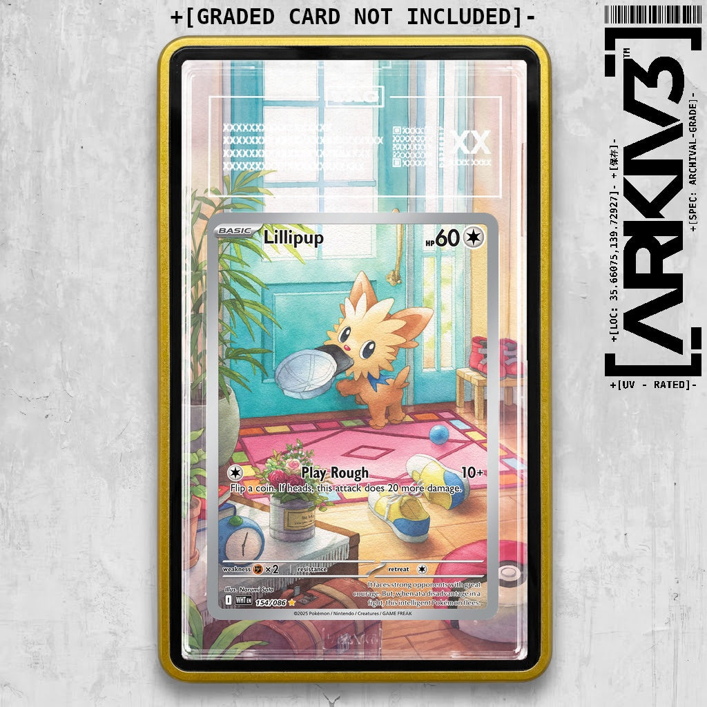 ARKIV3 TAG graded front - Yellow