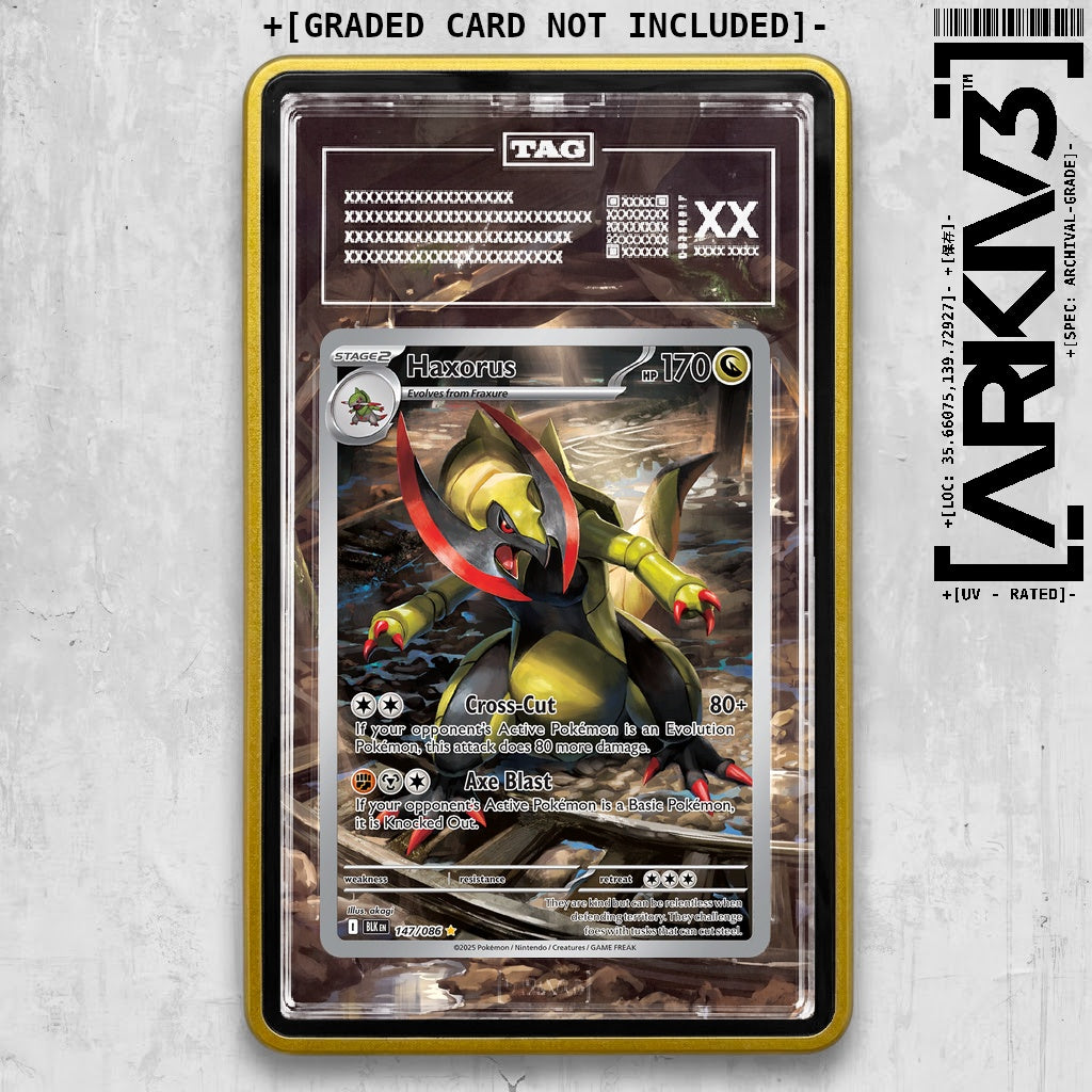 ARKIV3 TAG graded front - Yellow