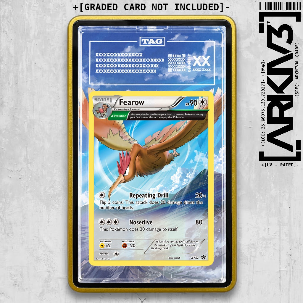 ARKIV3 TAG graded front - Yellow