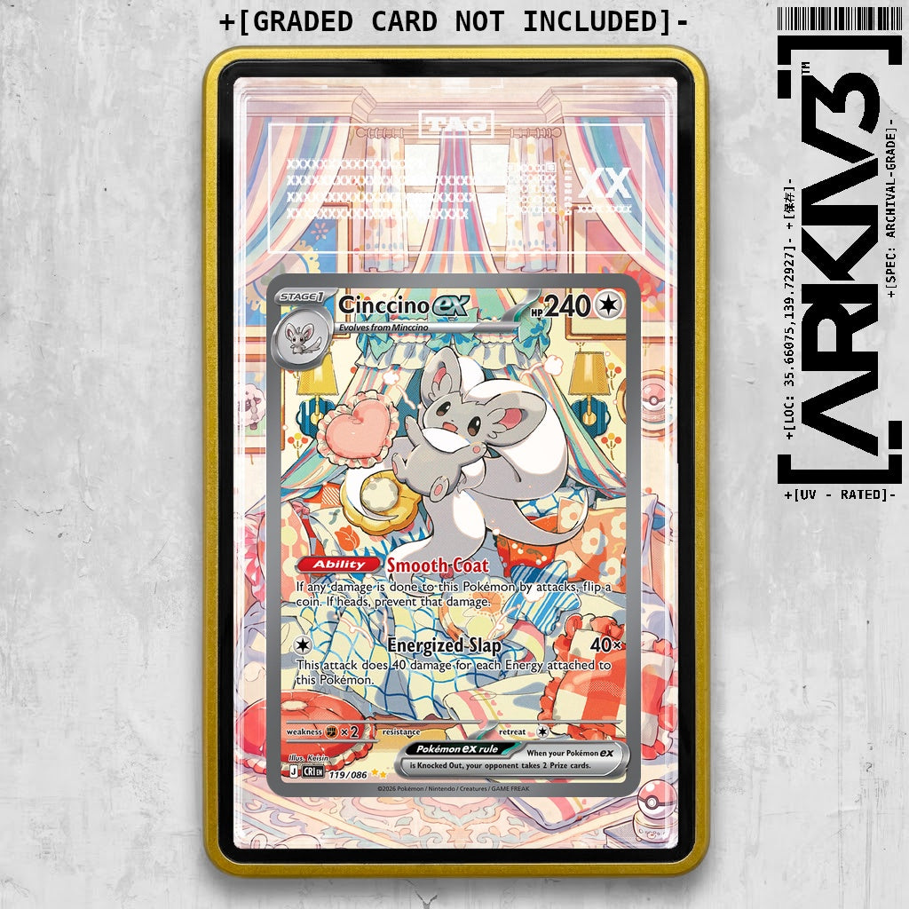 ARKIV3 TAG graded front - Yellow