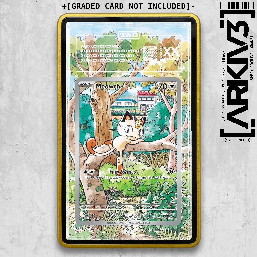 ARKIV3 TAG graded front - Yellow