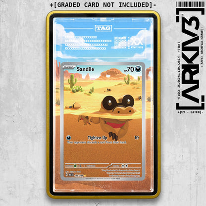 ARKIV3 TAG graded front - Yellow