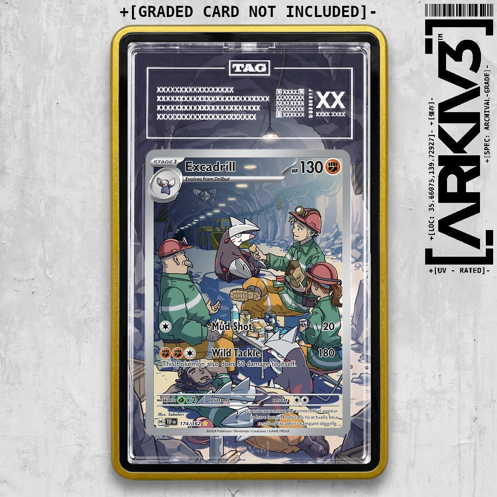 ARKIV3 TAG graded front - Yellow