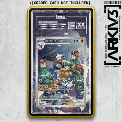 ARKIV3 TAG graded front - Yellow