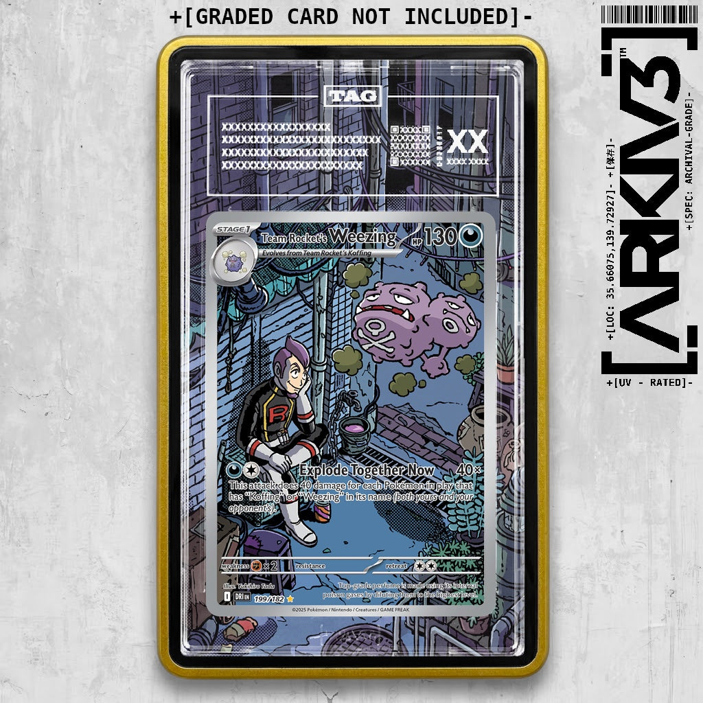 ARKIV3 TAG graded front - Yellow