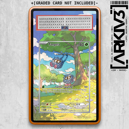 [UNIT: 178/165] // Tangela Extended Art Display Case - Graded