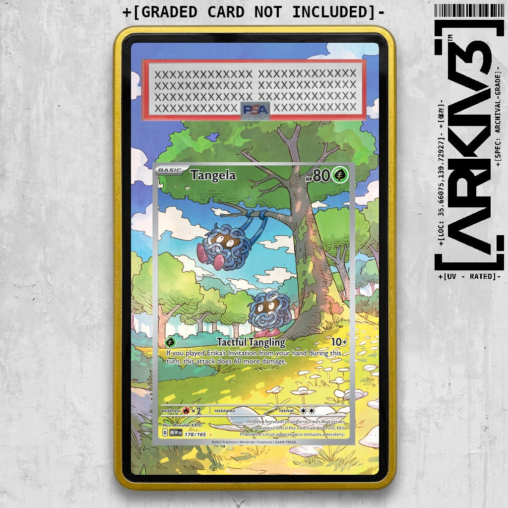 [UNIT: 178/165] // Tangela Extended Art Display Case - Graded