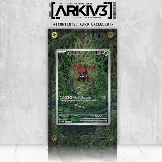 [UNIT: 65/64] // Tapu Bulu Extended Art Display Case - Raw