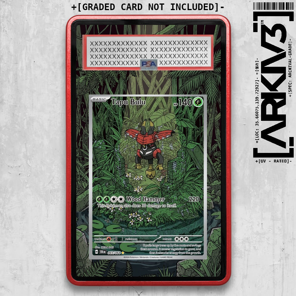 ARKIV3 PSA graded front - Red