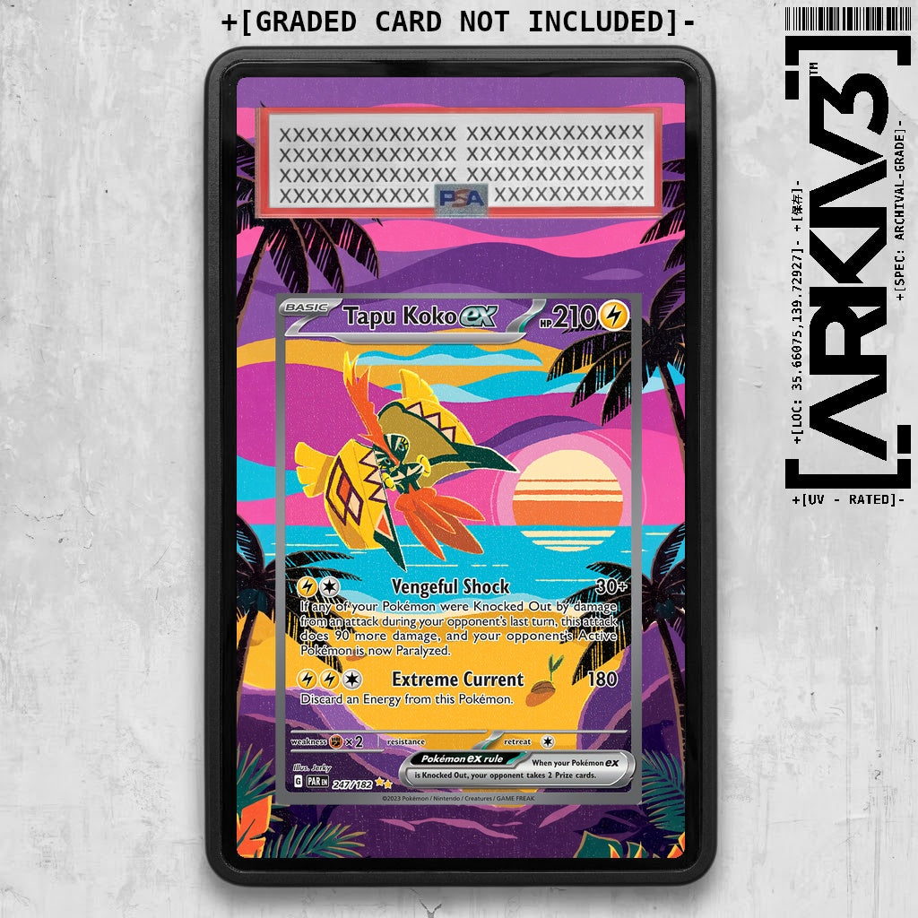 ARKIV3 PSA graded front - Black