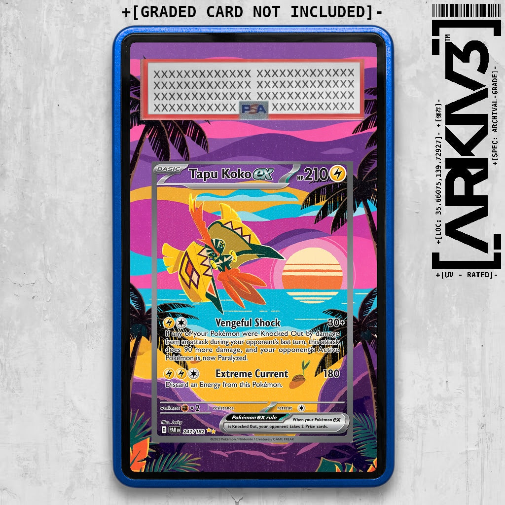 ARKIV3 PSA graded front - Blue