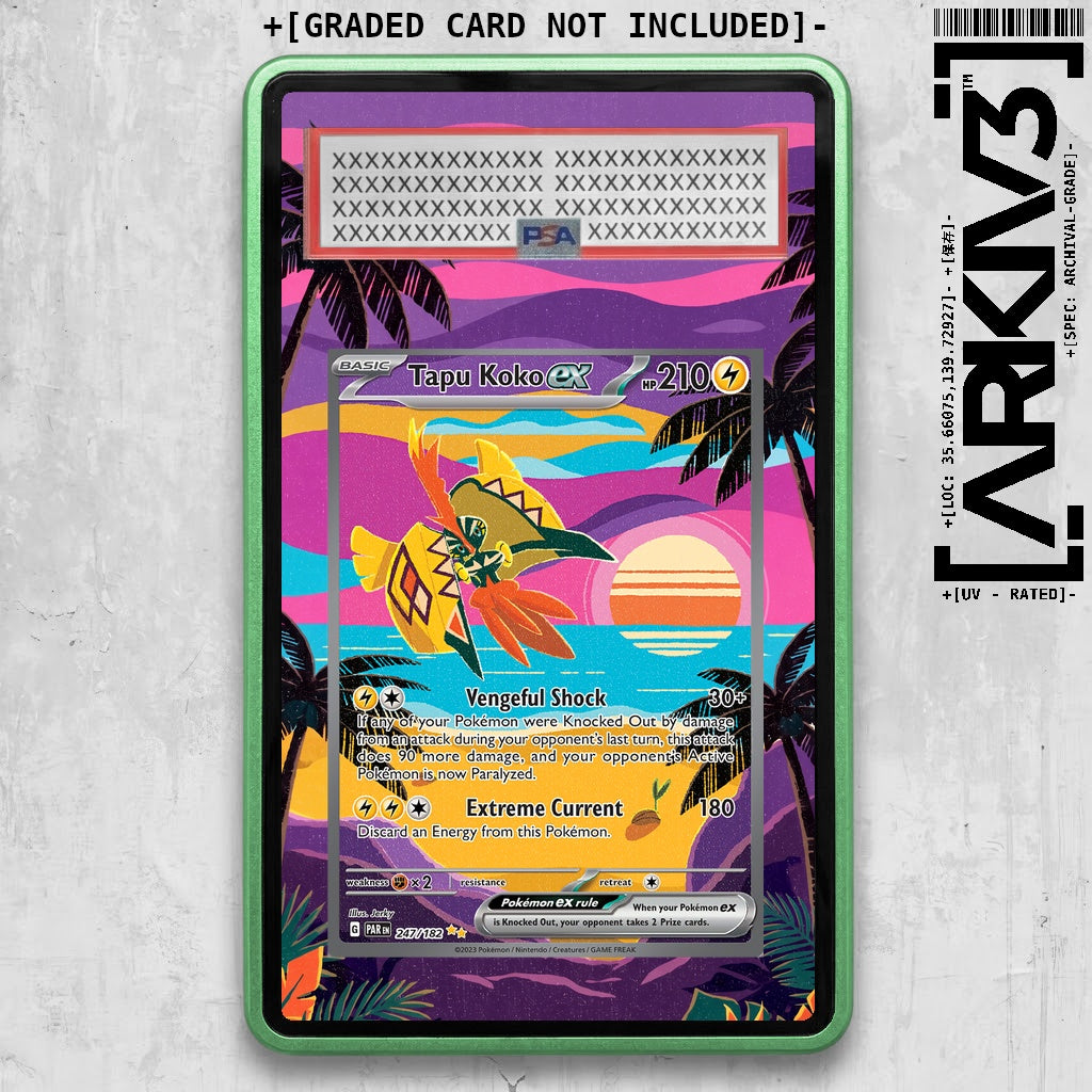 ARKIV3 PSA graded front - Green