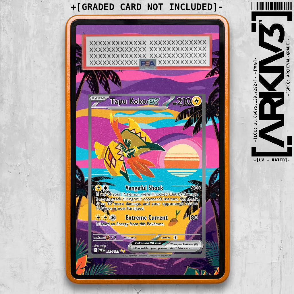 ARKIV3 PSA graded front - Orange