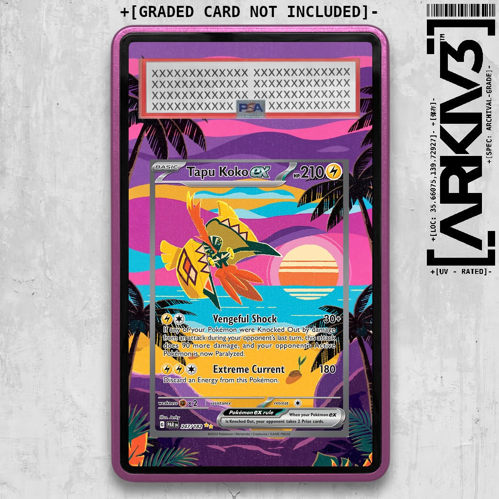 ARKIV3 PSA graded front - Purple