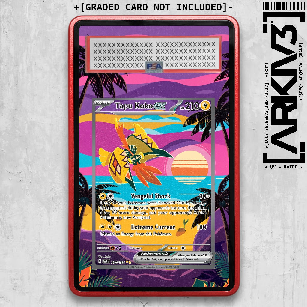 ARKIV3 PSA graded front - Red